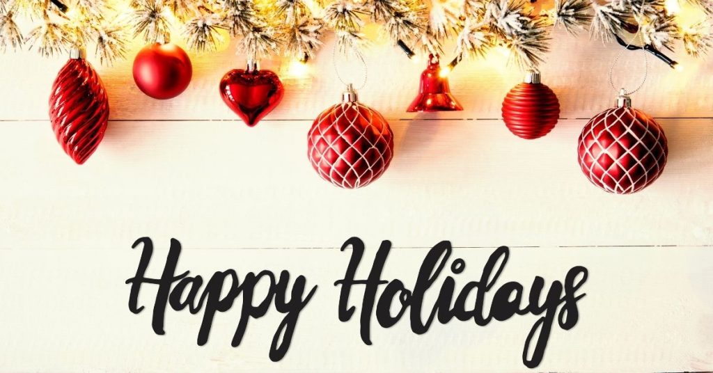 Happy Holidays !