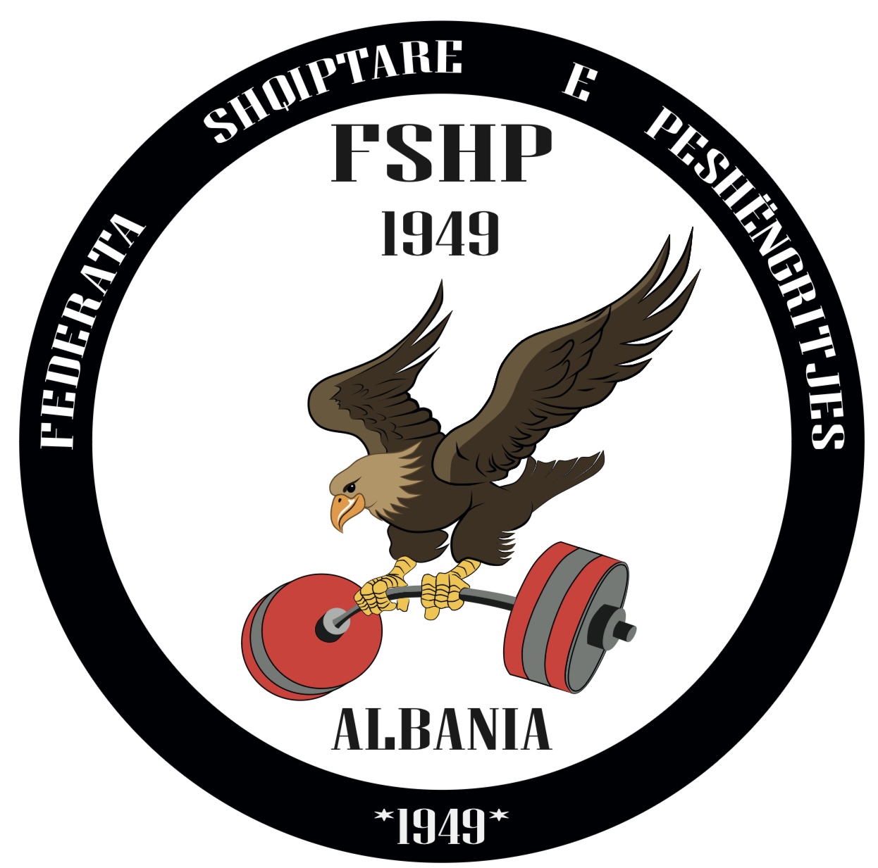 Albanian Weightlifting Federation logo